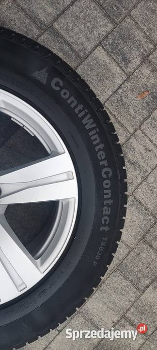 Alufelgi Audi 18 z oponami Continental Opony i felgi Elbląg