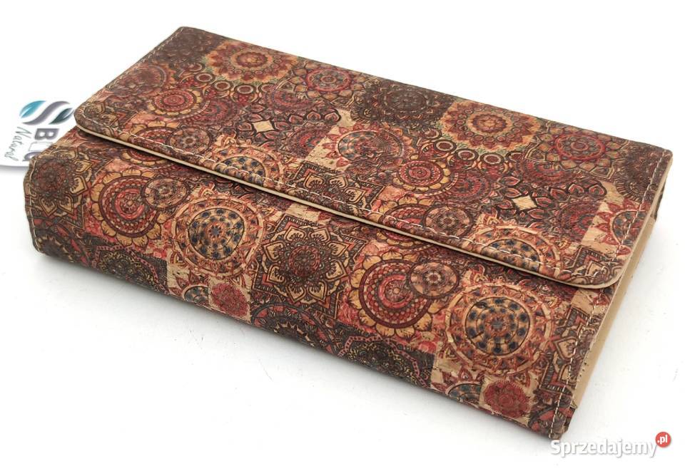 Portfel korkowy duży korek naturalny wz3 małopolskie Chełmek sprzedam