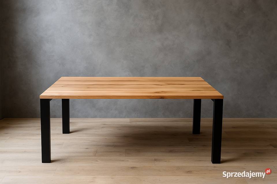 Stół Dębowy LOFT 100 Lite Drewno Różne Wymiary Kraków