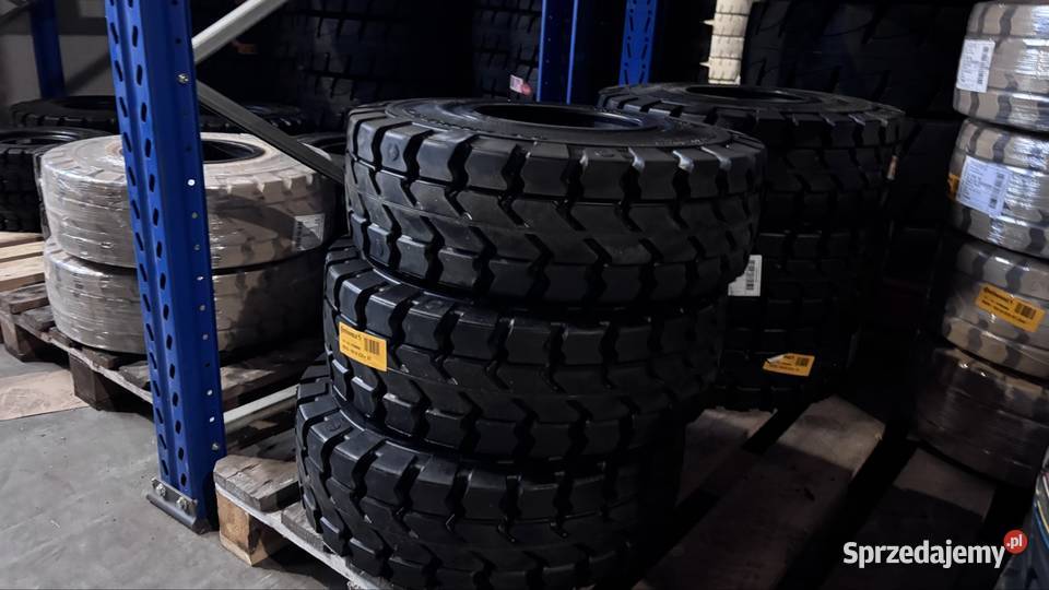 Opony pełne do wózków widłowych felgi wymiana Częstochowa