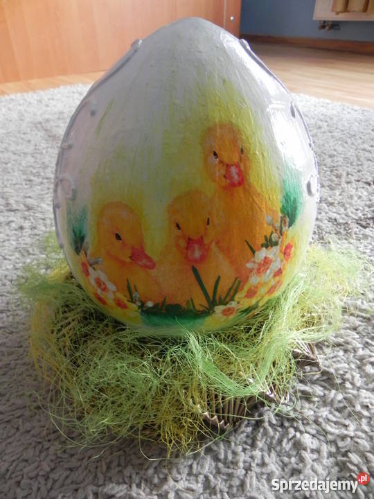 Jajka zdobione techniką decoupage Aleksandrów Kujawski