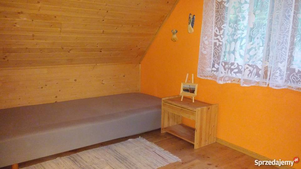 Domek letniskowy z tarasem Jeziorem Miłoszewskim Liczba pokoi 3