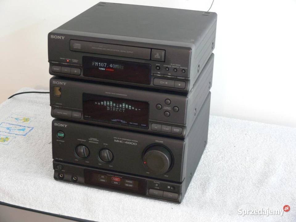 Wzmacniacz, korektor, CD i tuner Sony MHC-4800. WYSYŁKA.