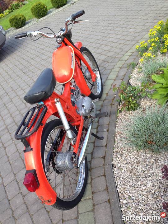 Motorower Komar zabytek PRL 1975 biegi w ręku sprzedam