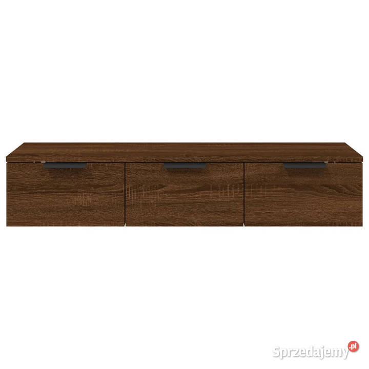 Szafka wisząca brązowy dąb 102x30x20 WM817098 Warszawa