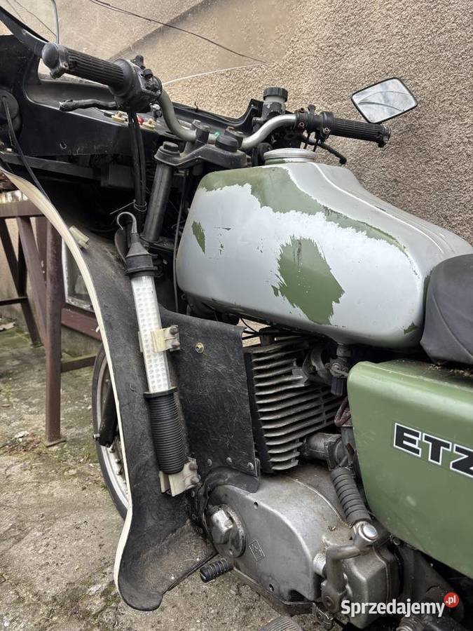 MZ ETZ 250 policyjna oryginał Radomsko