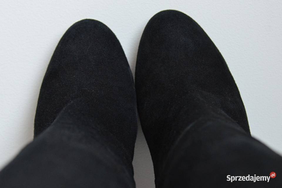 PERFEKCYJNA SZPILKA przyjemny ZAMSZ kozaki ALDO podlaskie Białystok