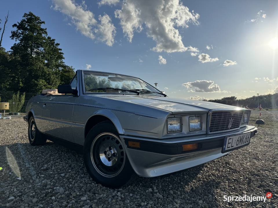 Maserati Biturbo Spyder Zagato Cabrio Piękne Łódź
