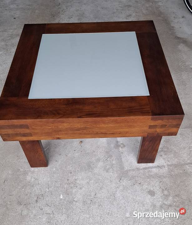 Solidna ciężka dębowa ława Wieruszów sprzedam