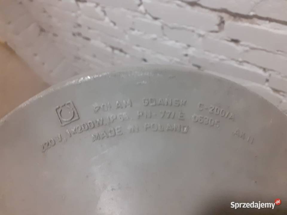 Oprawa POLAM C200A lampa wisząca zabytkowa Starogard Gdański sprzedam
