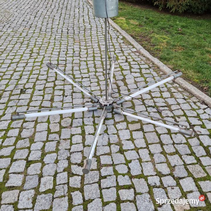 Żyrandol na świetlówki loft industrial design śląskie Rybnik