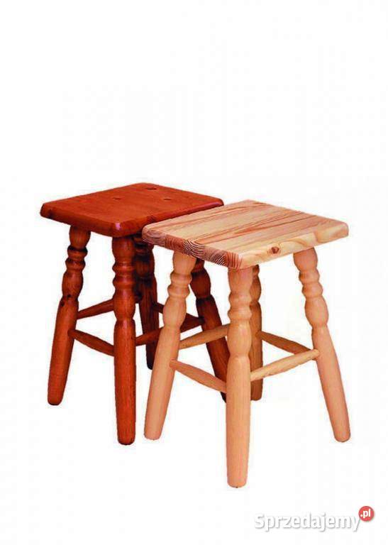 Taboret drewniany NOWY 32 ryczka kolory na śląskie Sosnowiec