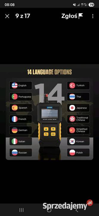 Tester Akumulatorow Autool BT360 Chojnów sprzedam
