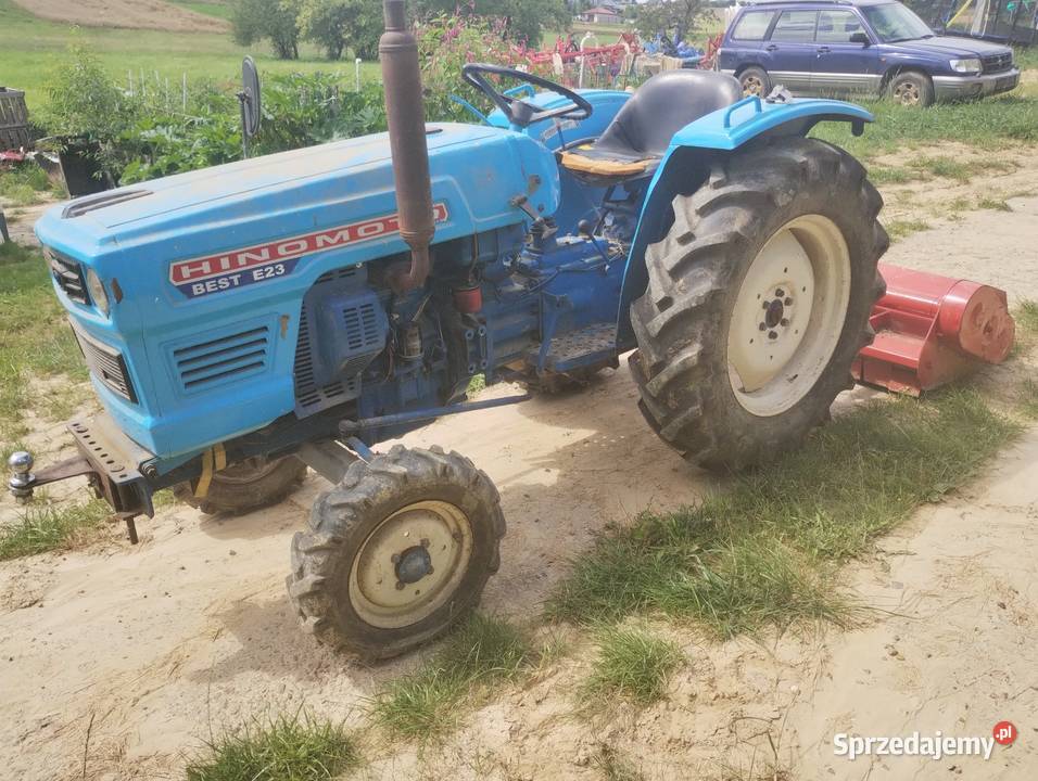 Traktorek Japoński Hinomoto E23 kosiarka podkarpackie Racławówka