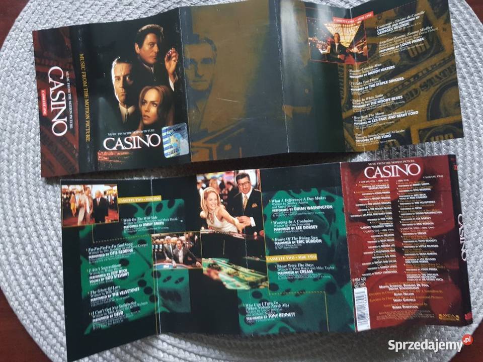 Casino muzyka kaseta magnetofonowa lata 90te Płyty i kasety