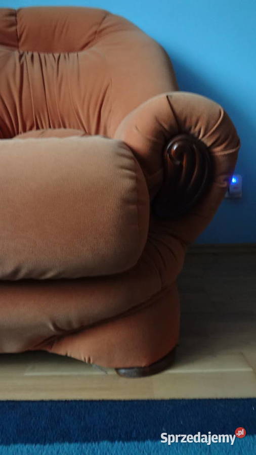Nowoczesna rozkładana Sofa w kolorze CINAMONE Żnin