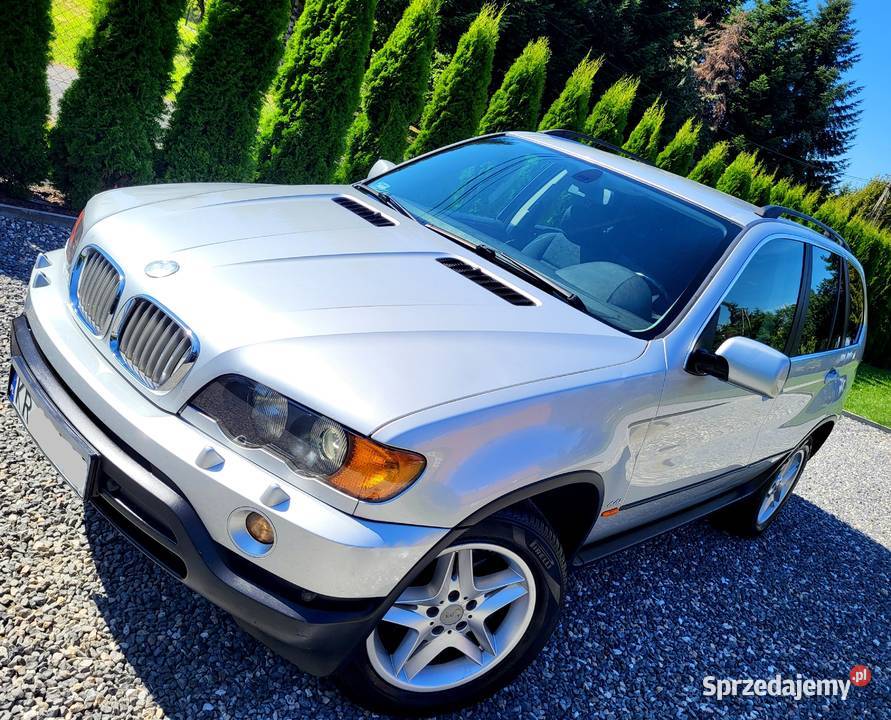 BMW X5 44 Benzyna 4x4 TV Nawigacja Automat sprzedam