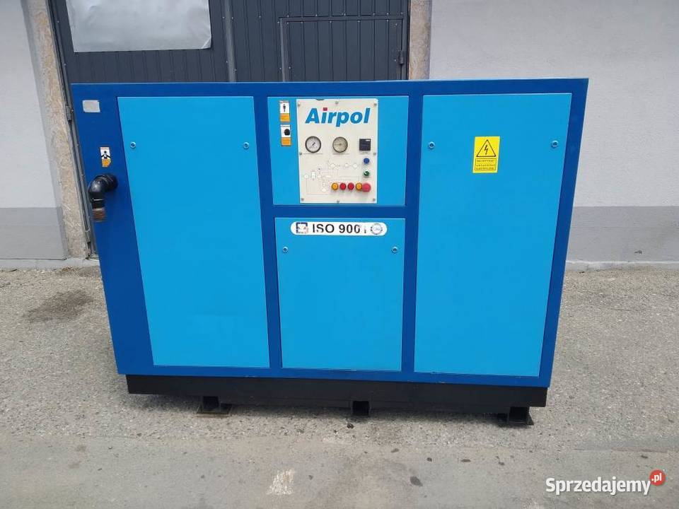 Kompresor sprężarka śrubowa AIRPOL 75 kW 610 m3h Stary Sącz