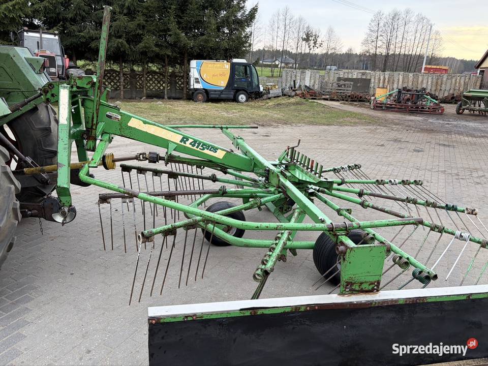 Zgrabiarka karuzelowa Stoll R 415 nie Krone Myszyniec sprzedam