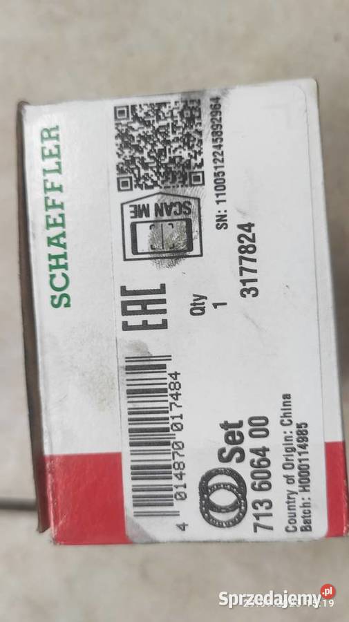 Łożyska piaty koła przód 713606400 FIAT CITROEN Motoryzacja Koronowo