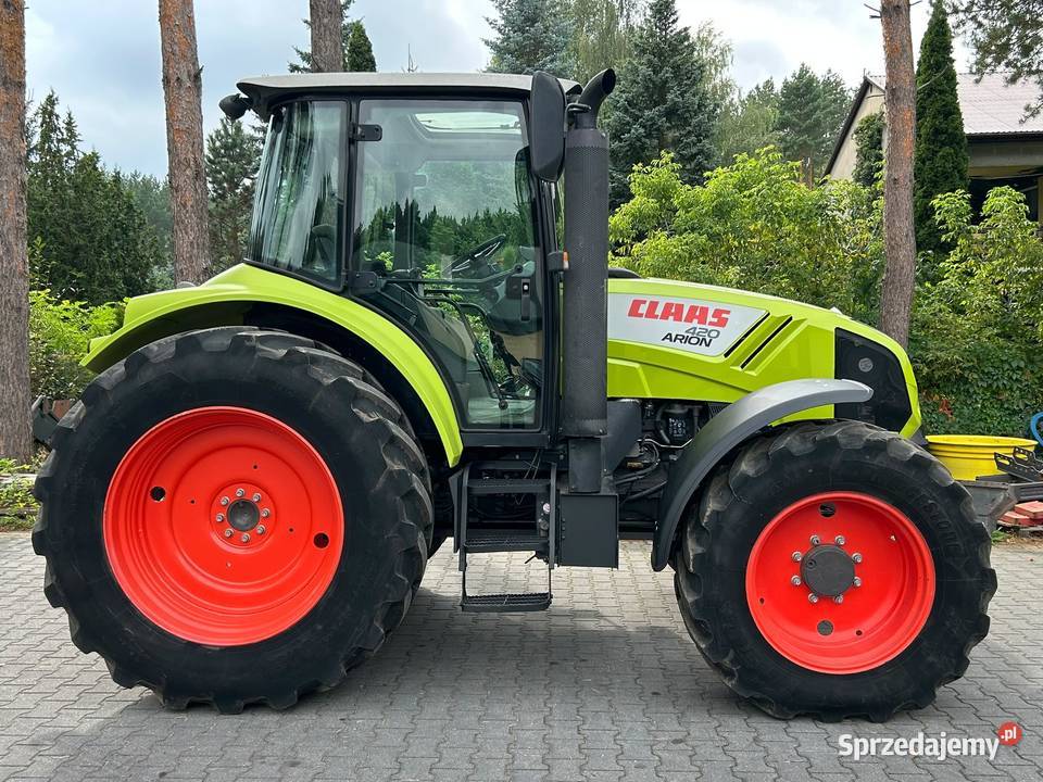 Claas Arion 420 Renault 410 Ares 557 Celtis 456 Półbiegi pod obciążeniem Claas mazowieckie Laskowiec