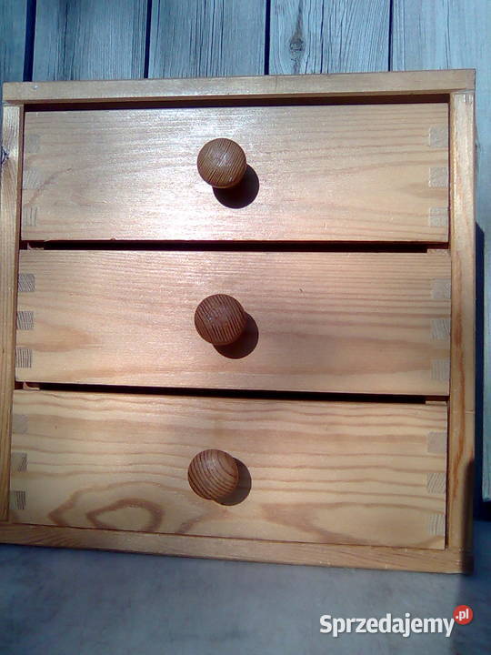 Komódka, szafka drewniana wys.30cm szufladki