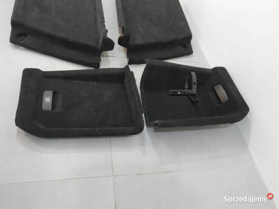 TAPICERKA BOCZEK BAGAŻNIKA LEWY PRAWY TYŁ KPL osobowe