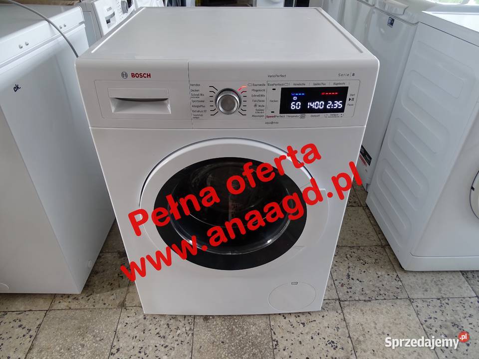 Pralka BOSCH Serie 8 A 8 GWARANCJA Duży Wybór Pralki i suszarki Goleniów