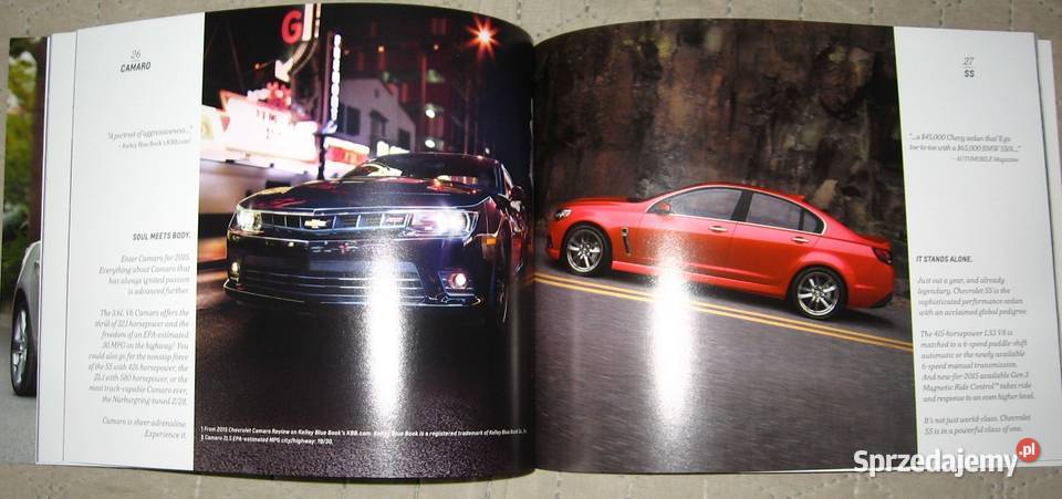 Chevrolet 2014 prospekt katalog Kępice