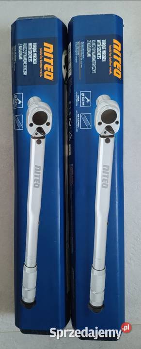 NITEO klucz dynamometryczny 12 z nasadkami do sprzedam