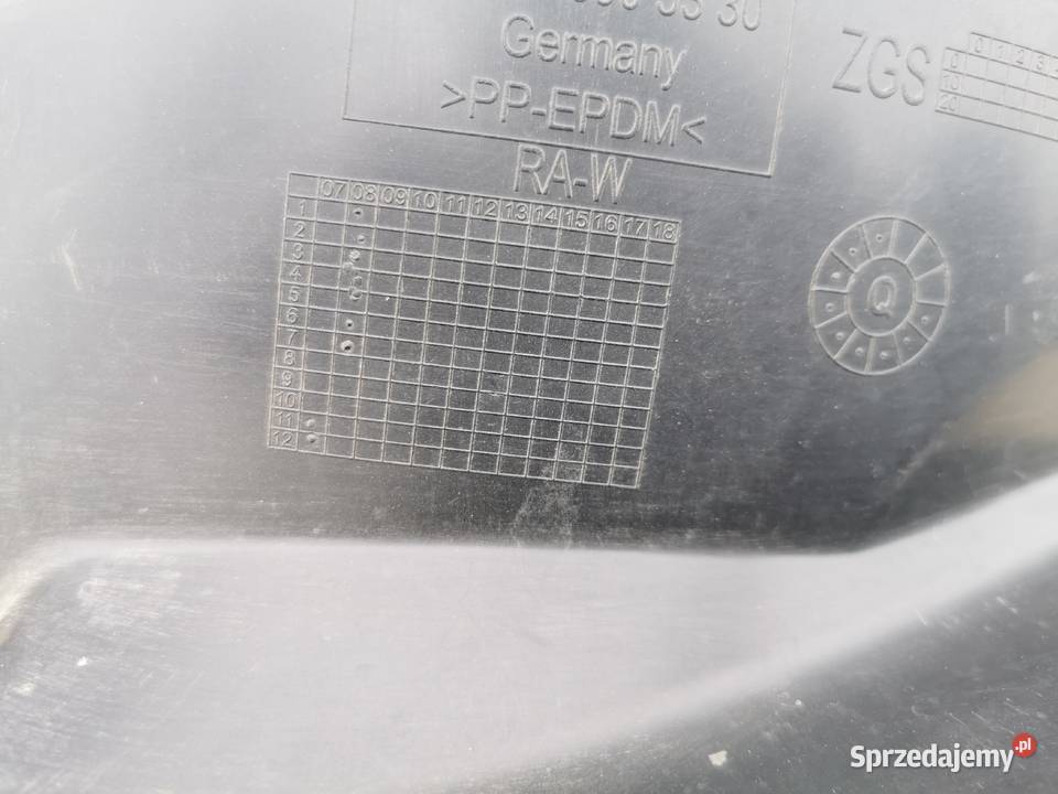 Nadkole przód lewe tylna część mb aklasa w169 nadkola Sieraków