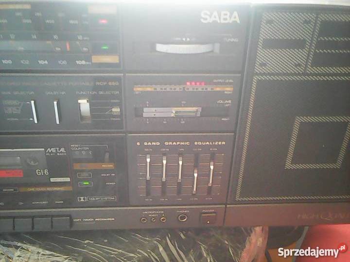 PHILIPS CD Radio Cassette Recorder AZ 1008 SABA Radom