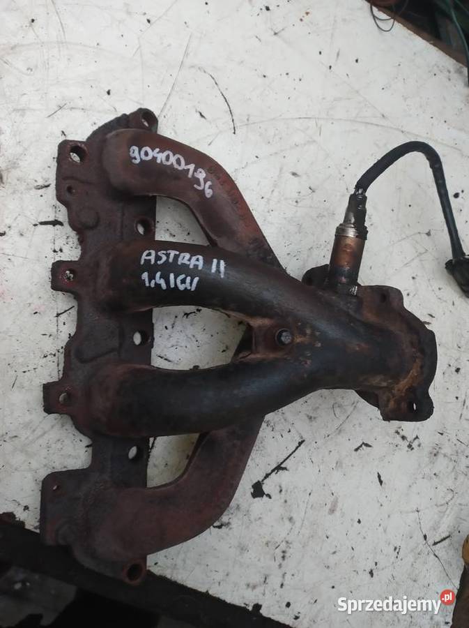 OPEL ASTRA CORSA 14 16V kolektor wydechowy osobowe Kolektory wydechowe