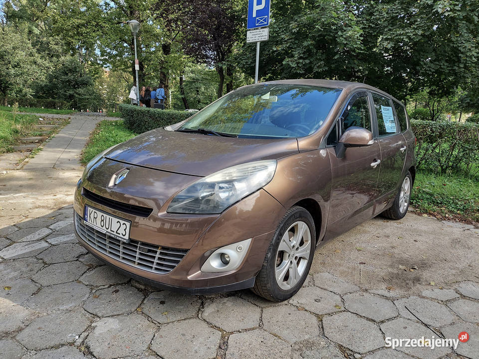 Renault Grand Scenic III benzLPG hak 2009r 222 aluminiowe felgi Grand Scenic Kraków