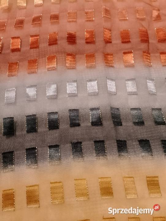 SZALIK wielobarwny delikatny szal połyskujący dł Oborniki