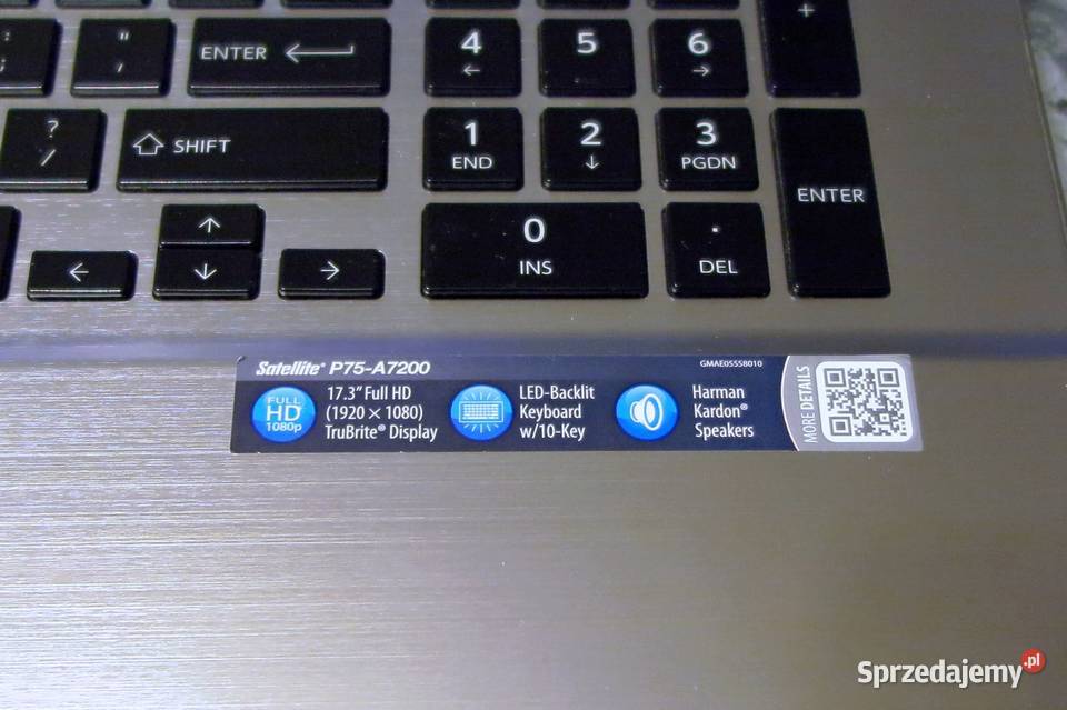 Toshiba satellite p75a7200 173 i74700MQ16GB Komputery i Akcesoria łódzkie Pabianice