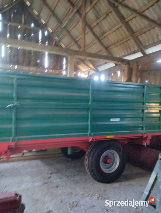 Przyczepa wywrotka 1 osiowa gomar nieuszkodzony Radom
