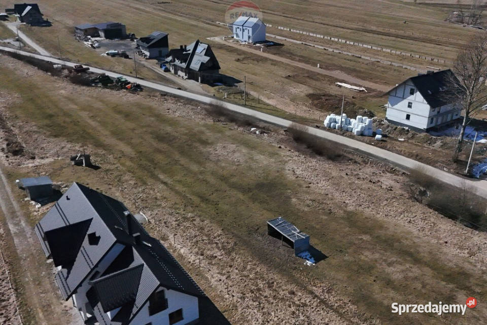 Działka budowlana ok11 arów Waksmund budowlana