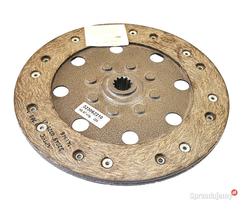 Tarcza Sprzęgła Fi215 mm Z12 DEUTZFAHR HURLIMAN Tyczyn
