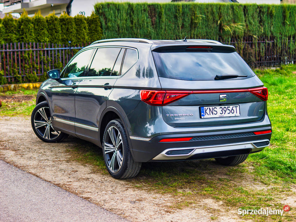 Seat Tarraco 20 TDI Xcellence SS 4Drive DSG elektrycznie ustawiane fotele małopolskie Nowy Sącz