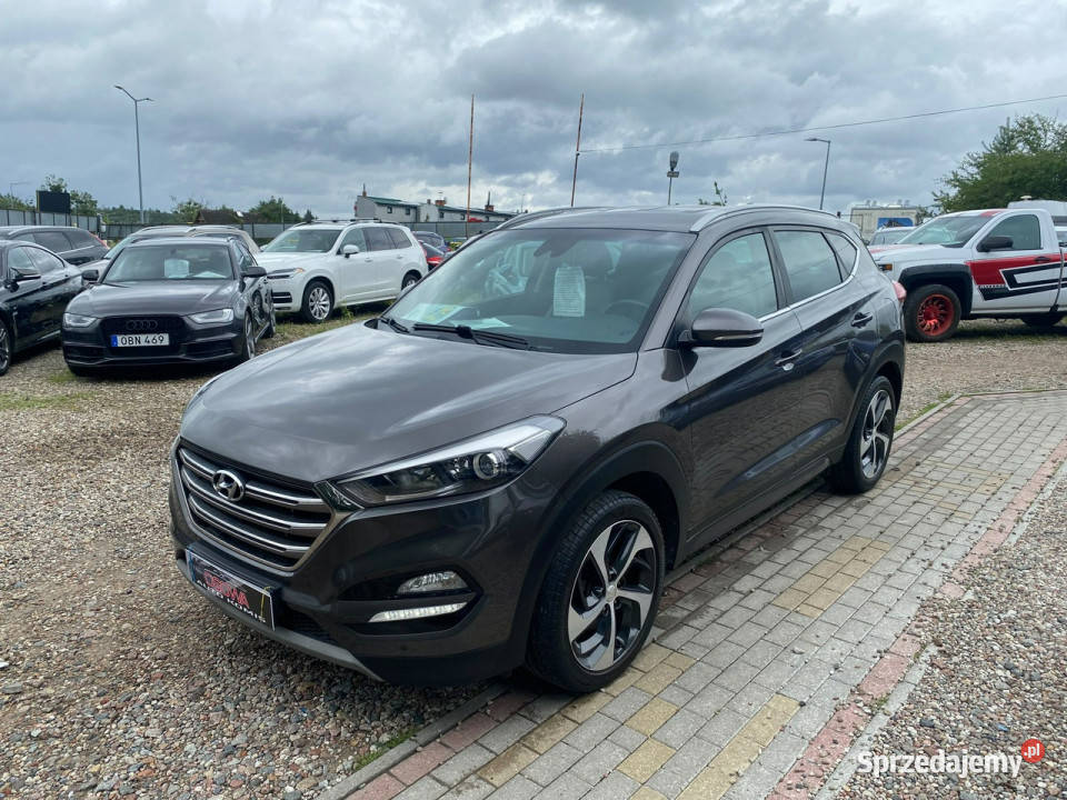 Hyundai Tucson 17 Crdi Navi kamera skóry ledy 1685cm3 Gdańsk