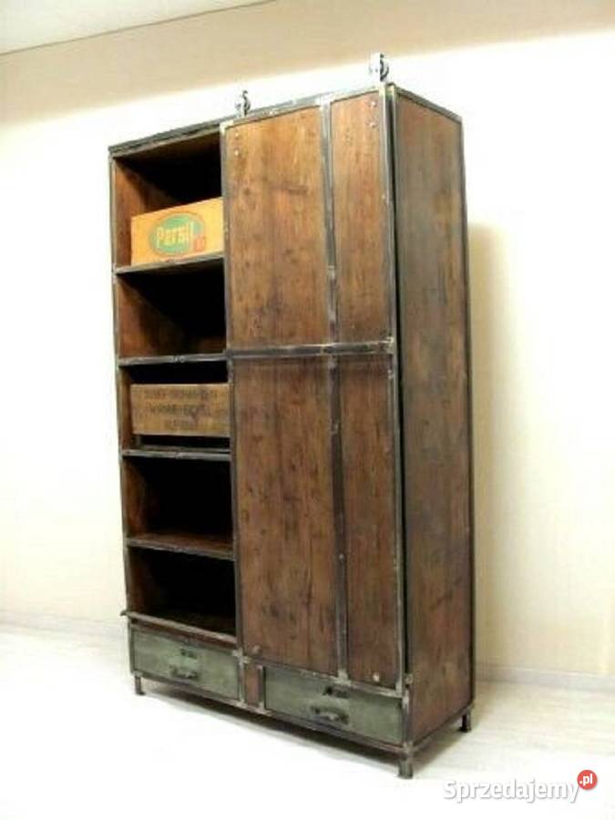 Szafa ubraniowa industrialnaKomoda loft Szafy, regały, półki Warszawa