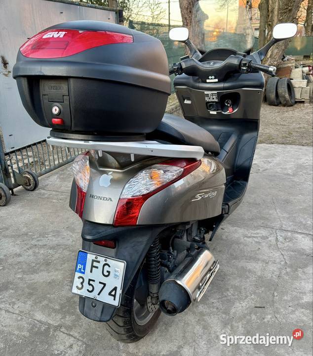 Honda SWing 125 2011 Kufer Skuter kufry Gorzów Wielkopolski sprzedam