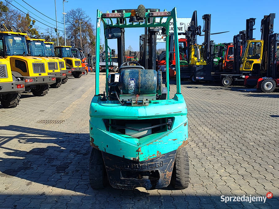 Wózek widłowy Mitsubishi FG25N 25 tony duplex Mitsubishi Kęty sprzedam