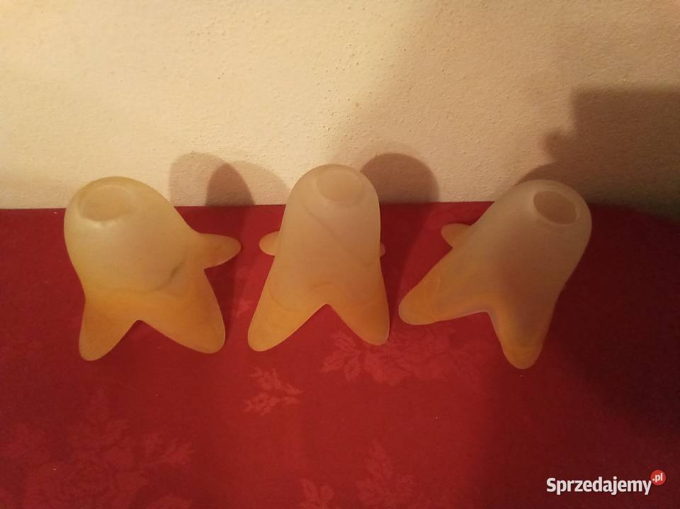 Klosze kwiatowe komplet Abażury i klosze mazowieckie Warszawa sprzedam