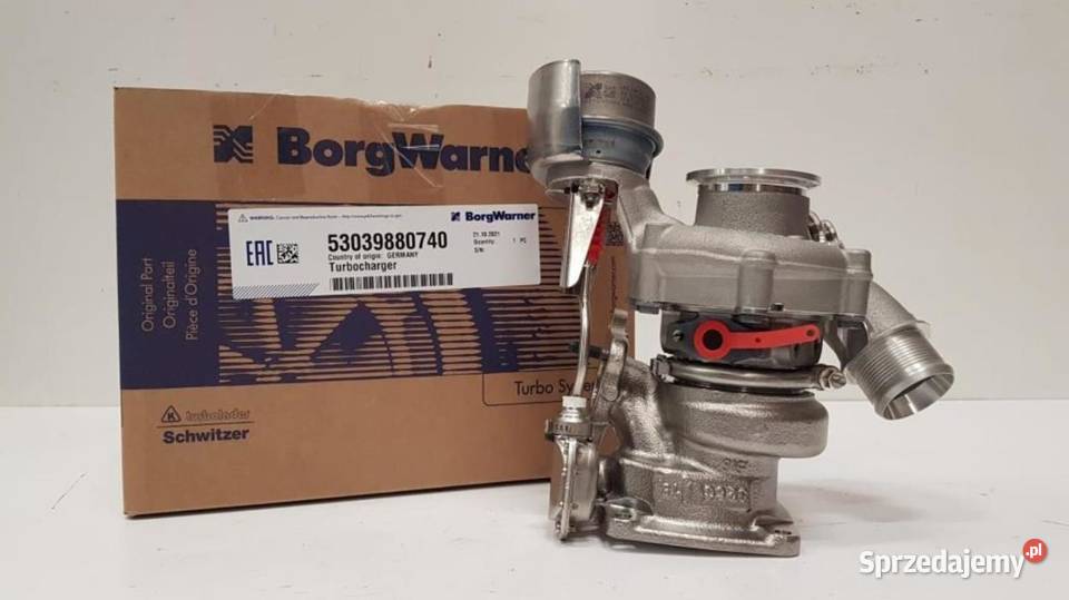 Nowa turbosprężarka BorgWarner KKK Części do maszyn budowlanych Siedlce