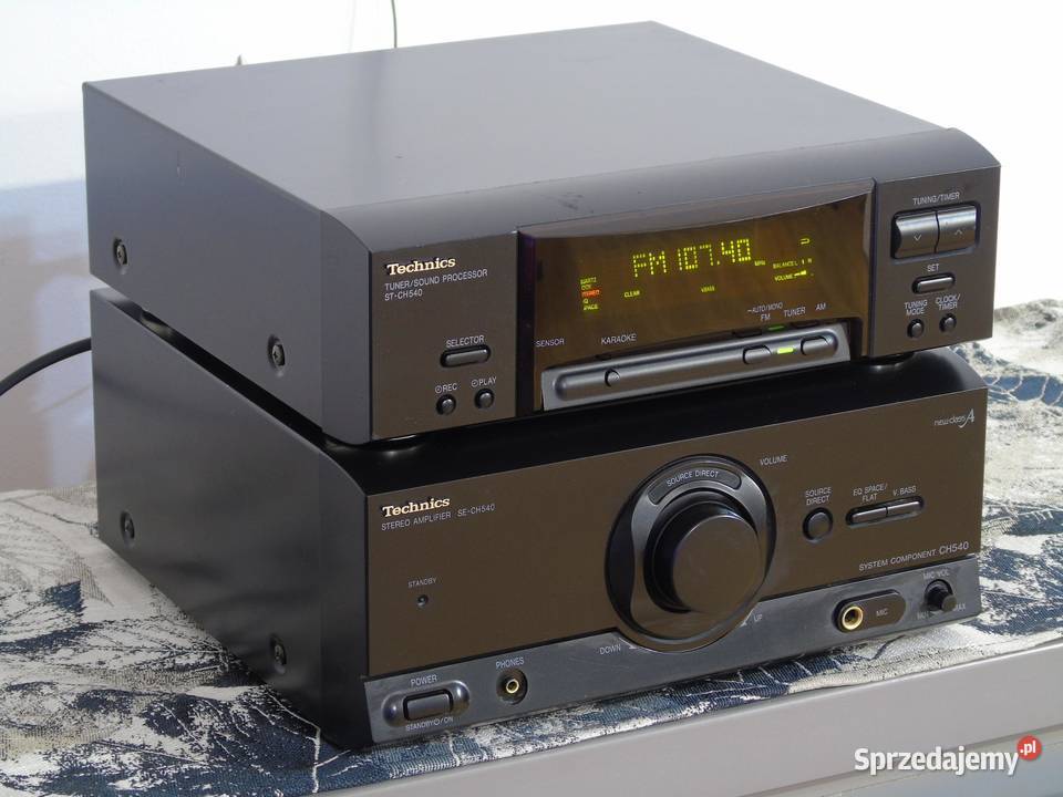 Amplituner Technics SE CH540 STCH540 sprawny