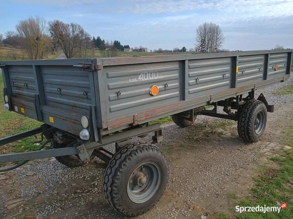 Przyczepa Autosan D44S02 Sztywna 4 Tony Oryginał Wirkowice Pierwsze