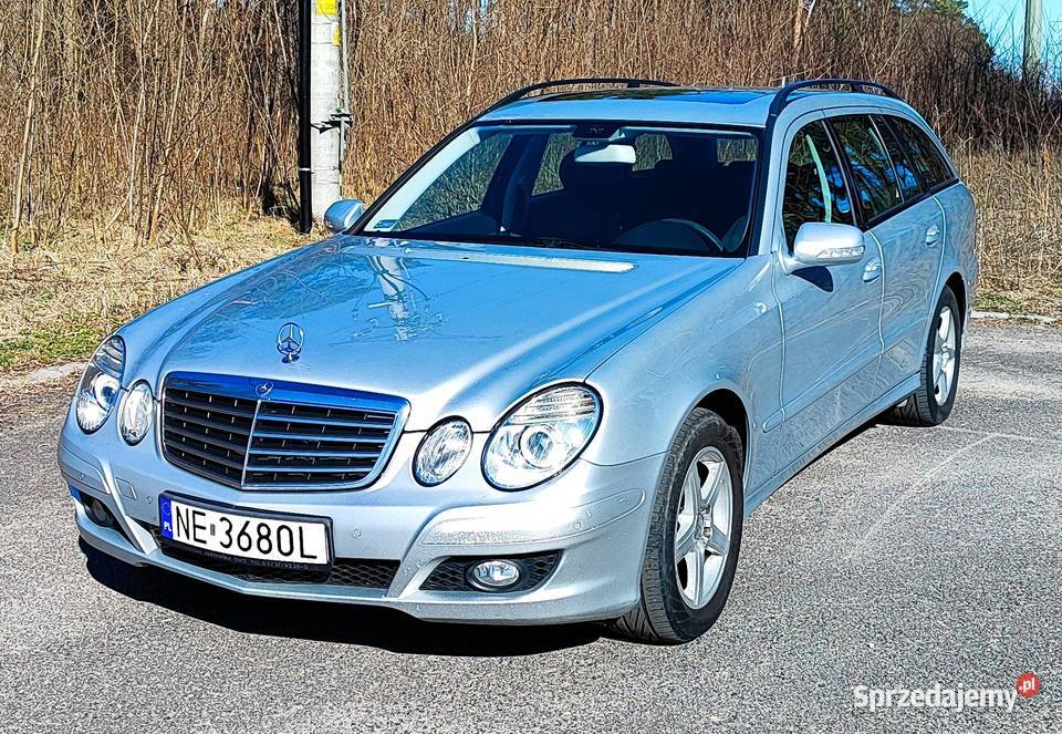Mercedes E200 LPG Zadbany Świeży serwis olejowy isofix Zielona Góra