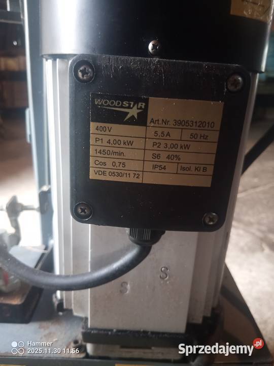 Łuparka pionowa hydrauliczna 10T 400V